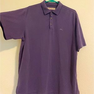 Purple Tommy Bahama polo size large